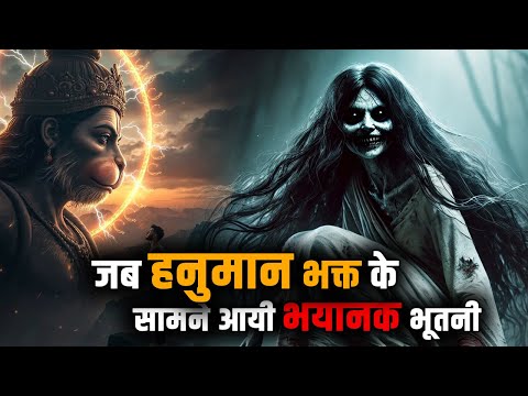 जब हनुमान भक्त के सामने आयी भयानक भूतनी ?#hanuman #hanumanji #hanumanchalisa #hanumanstory