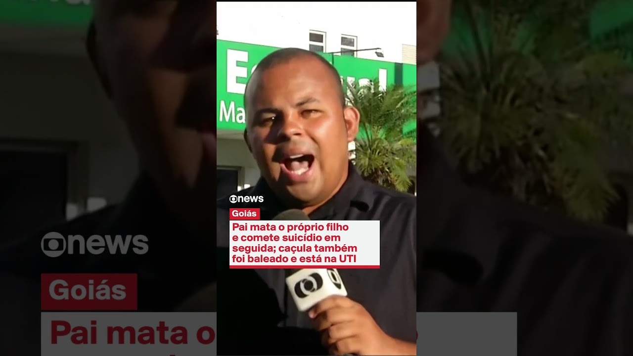 Pai mata o próprio filho e comete suicídio em seguida; caçula também foi baleado e está na UTI