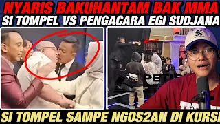 NYARIS BAKUHANTAM!! SI TOMPEL NGAMUK DI AJAK DUEL.. || JOKOWI