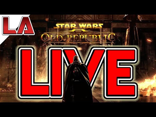 [ENG] Star Wars the Old Republic MMO - Jedi Shadow - Live with Litanah