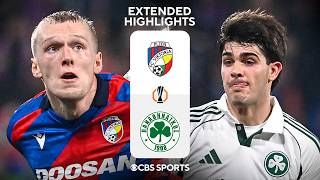 Viktoria Plzeň vs. Panathinaikos: Extended Highlights | UEL Knockout Play-offs - Leg 2 | CBS Sports