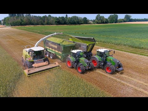 GPS 2025 : Fendt 728 / 724 | Althausen | GPS Häckseln | Harvest | Claas Jaguar 960 | Agriculture 4K
