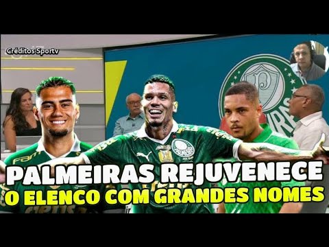 PALMEIRAS VAI AO MERCADO ATRÁS DE GRANDES NOMES PRA SUBSTITUIR OUTROS JOGADORES QUE SAÍRAM. DEBATE