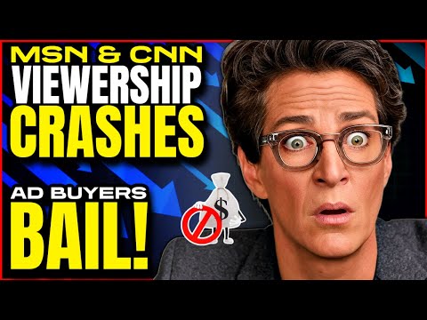MSNBC and CNN Audiences CUT IN HALF! Cable News Might Not Last as Ratings CRASH, In-Fighting Fierce!