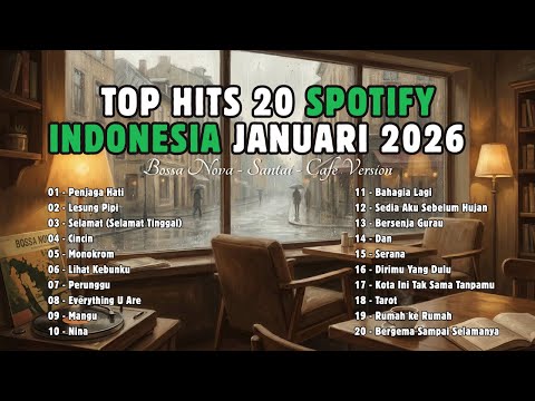 20 Top Hits Spotify  Indonesia Januari 2026 🎵 | Bossa Nova Cover Santai ☕ #coversong #indonesia