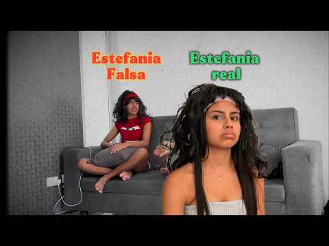 IMITANDO A STEFANIA HASTA QUE SE MOLESTE😡😂|Familia Ceron