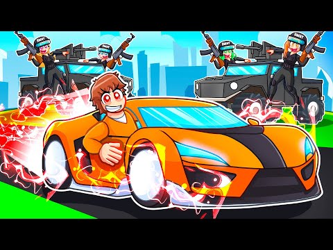 PRISONER CAR SPEEDRUNNER vs SWAT OFFICER HUNTERS In GTA 5...