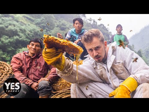 YouTube video thumbnail: Hunting Nepal’s Honey That Makes You Hallucinate