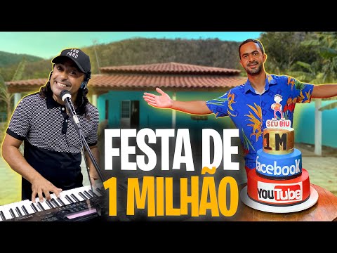 Seu Biu Inaugura o Rancho com um Forró na Festa de 1 Milhão (Vlog)