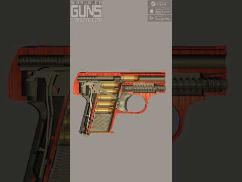 Baby Browning’s Great-Grandpa — Inside View #firearmeducation #gunmechanics #slowmotion