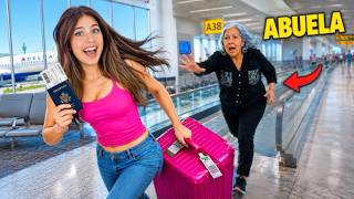 LE DI UNA SORPRESA A MI ABUELA EN EL AEROPUERTO