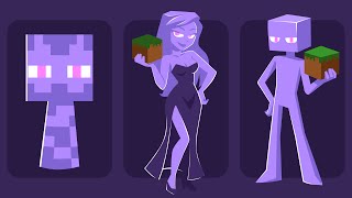 Sprunki OC Enderman But Humanized | Incredibox Sprunki Animation