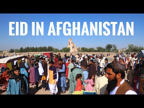 Eid in Herat | Joyful Celebration at Eidgah near Abu al-Walid Shrine