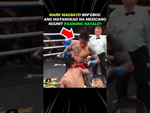 PINOY MARK MAGSAYO PINATUMBA AT BINUGB*G ANG MEXICAN PROSPECT! boxing #boxing #boxinghighlights