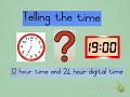 Telling Time: 12 Hour vs 24 Hour Format