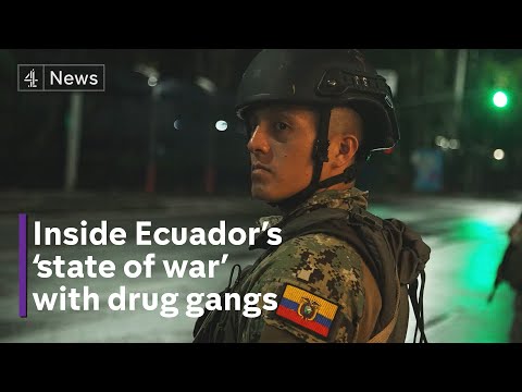 Ecuador declares ‘state of war’ against drug gangs