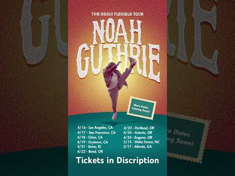 Hitting the road again in April. Get tickets now!