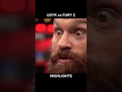 USYK vs FURY 2 💥 HIGHLIGHTS #usykdubois2 #usykfury2