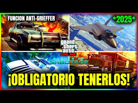 ¡ACTUALIZADO! 10 VEHICULOS Que CADA JUGADOR de GTA Online DEBE TENER... GTA5 Online 2025