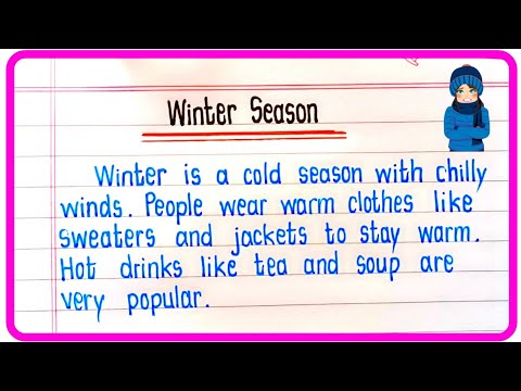 Essay On Winter Season In English | Winter Season Essay In English | Short Essay On Winter Season