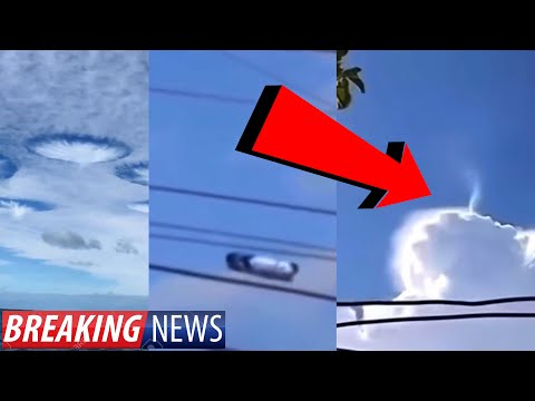 Something Very Strange Is Happening To Our Sky! Massive Metallic UFO! 2024