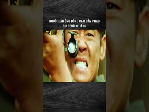 Người Đàn Ông Dũng cảm Cầm Pháo Solo với xe tăng p1 #phimhay#shortsvideo