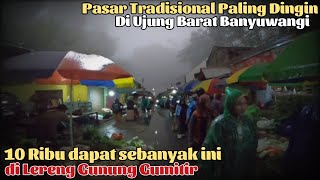 Menggigil Kedinginan, Pagi2 Buta Mengunjungi Pasar Tradisional & Melintas di Alas Gumitir Banyuwangi