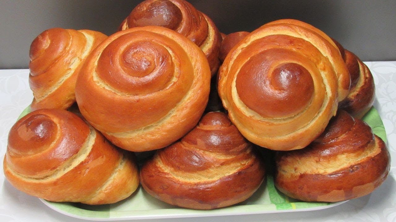 Гавайские булочки с ананасами - сдобные домашние булочки