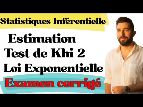 Statistiques inférentielles: Estimation et Tests statistiques examen corrigé