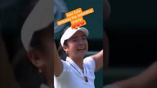 Alex Eala power shots: win vs Iga Swiatek at Wimbledon #shorts #trending #wta #wimbledon #alexeala