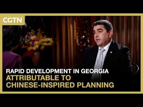 Rapid development in Georgia attributable to Chinese-inspired planning
