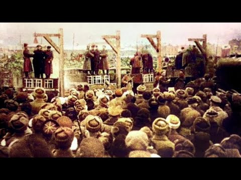 Public Execution Of The German Soldiers Who Shot Hundreds And Burned Villages