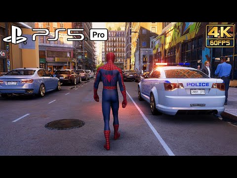 Spider-Man 2 - PS5 PRO Enhanced Free Roam Gameplay (NO HUD) @ 4K 60ᶠᵖˢ ✔