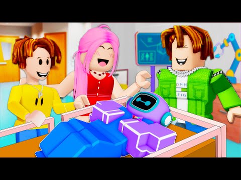ROBLOX Brookhaven 🏡RP - FUNNY MOMENTS: Peter's Robot Friend | Roblox Idol