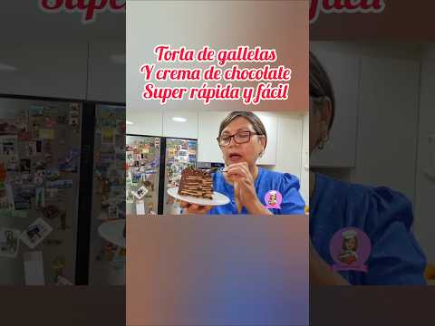 Prepara esta Torta fácil Rápida Fría Sin Horno #receta