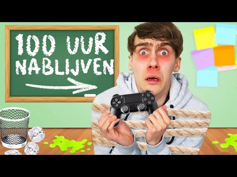 Ik Moest 100 Uur Nablijven, Dus Ik Ging Gamen..
