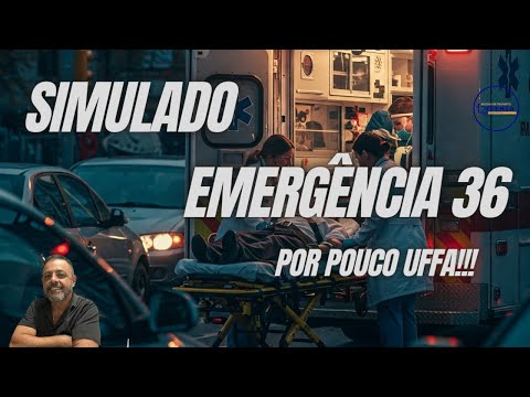 #EMERGÊNCIA 36. TRANSPORTE DE VEÍCULO DE EMERGÊNCIA. SIMULADO, PROVA - DETRAN