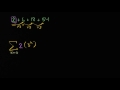 Understanding Geometric Series and Sigma Notation