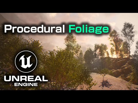 🔴LIVE - Exploring UE5 New Procedural Vegetation Editor