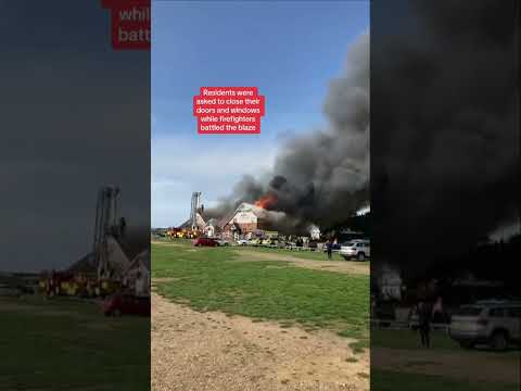 Firefighters battled a blaze at a restaurant in Littlehampton, West Sussex