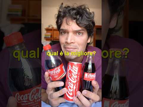 Cocacola in vetro vs lattina vs plastica: Qual è la migliore?