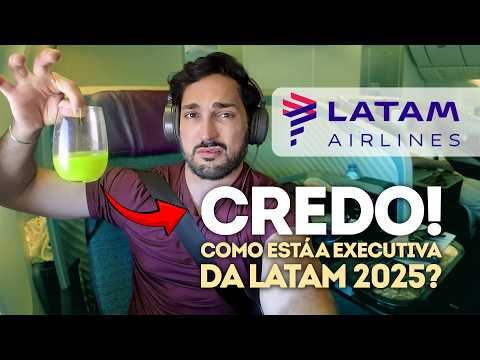 😱FALIDA? CLASSE EXECUTIVA LATAM 2025 - PREMIUM BUSINESS com MILHAS no B777-300 de LISBOA A SÃO PAULO