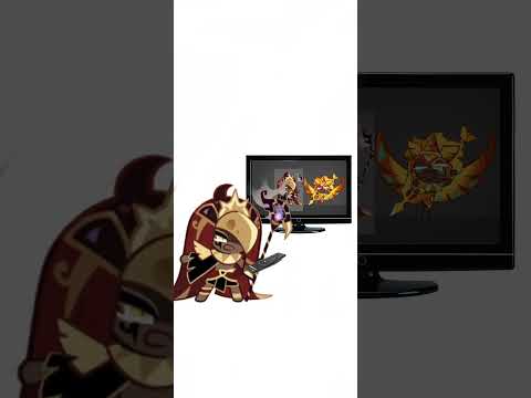 Smoked Cheese’s new TV! #shorts #cookierun #cookierunkingdom #goldensmoke #funny