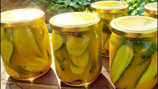 OGÓRKI KANAPKOWE W MUSZTARDZIE