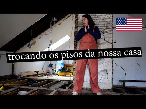 Obras na nossa casa em Nova York 2025 | Trocando o piso e reforma geral no piso de cima