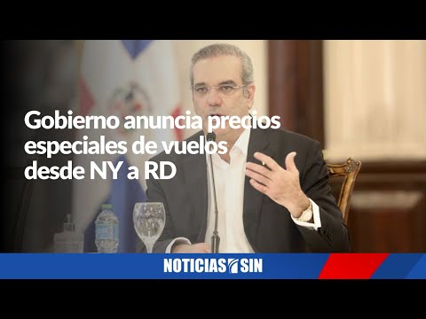 Gobierno anuncia precios especiales de vuelos