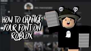 How To Get A Custom Font For Bio For Roblox Videos Infinitube - how to change your font on roblox 2018 2019