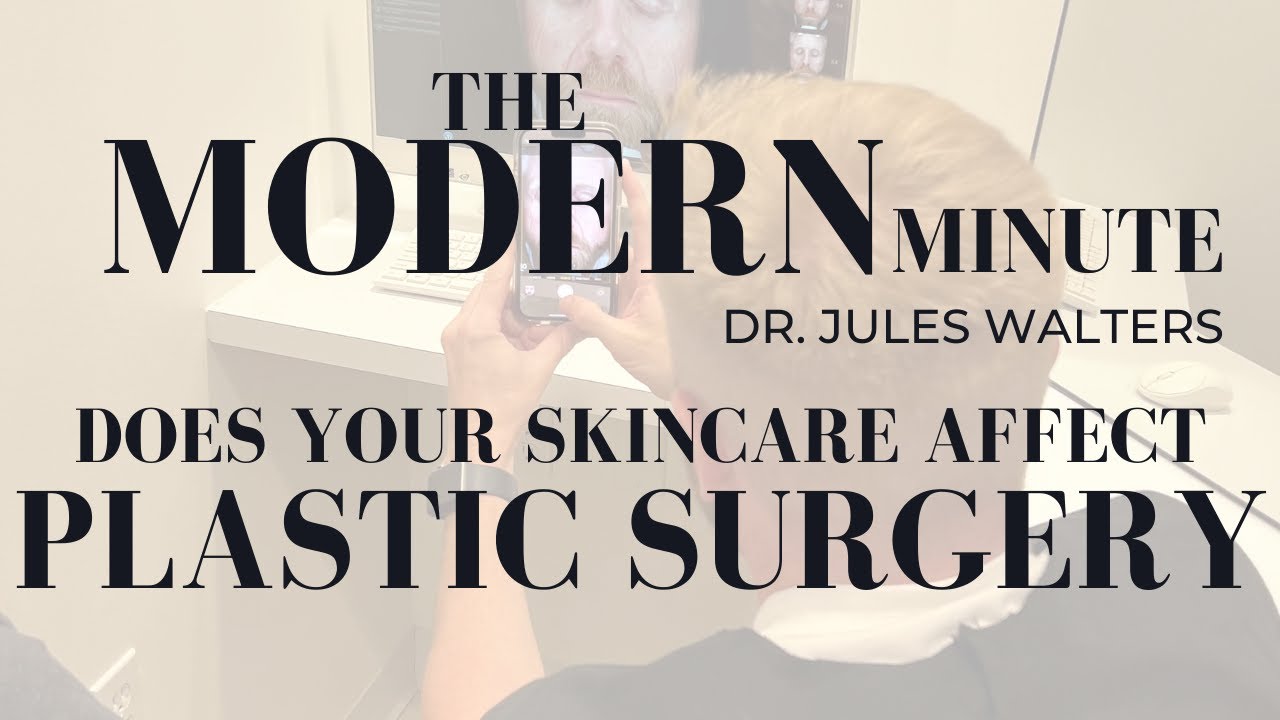 Skincare's impact on plastic surgery discussion.
