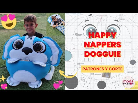 HAPPY NAPPERS DOGGUIE PATRONES Y CORTE