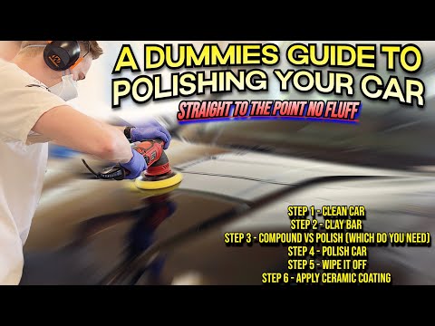 How to Polish and Compound Your Car For Beginners - Straight to the point Guide!